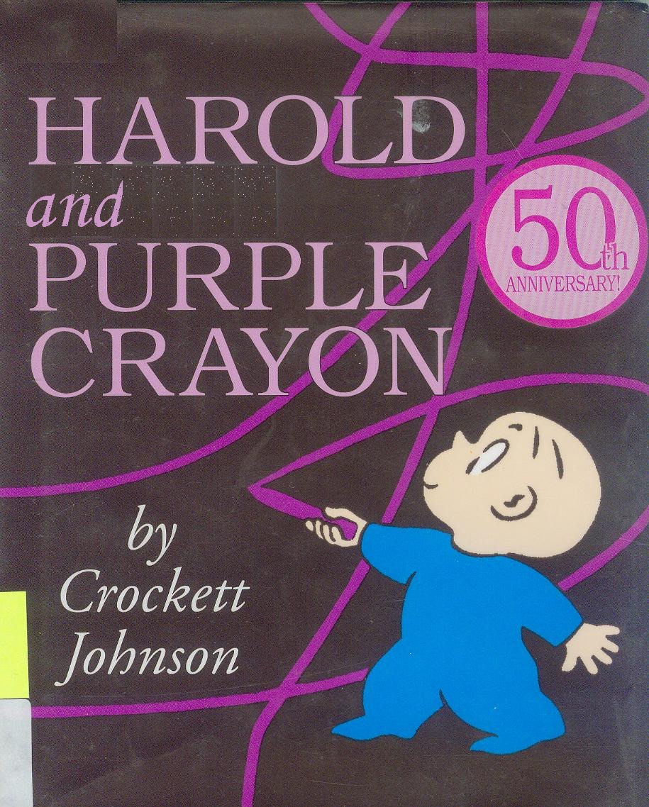 Harold&purple crayon (01),绘本,绘本故事,绘本阅读,故事书,童书,图画书,课外阅读